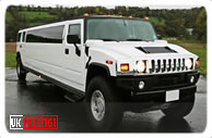 White Hummer Limousine