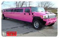 Pink Hummer Limo Hire